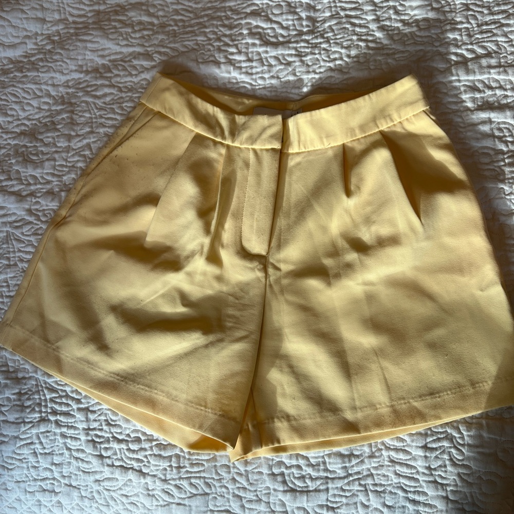 High waisted shorts